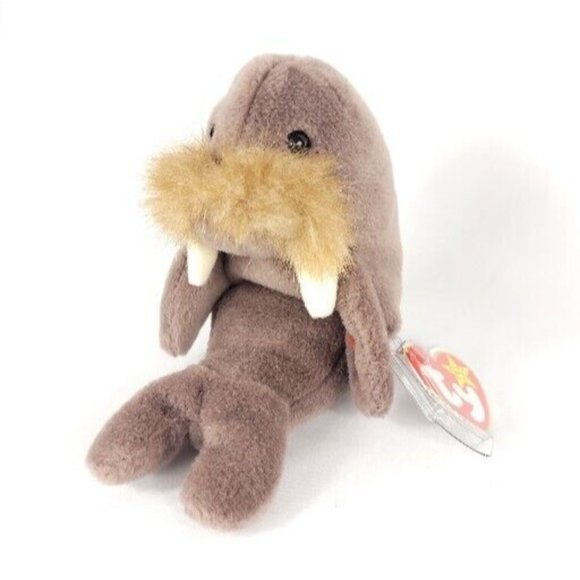 Ty Beanie Babies Jolly Walrus 1996 With Tag Beanie Baby - Picture 2 of 7